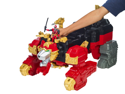 Power Rangers Ninja Steel Lion Fire Fortress Zord Toys & Character