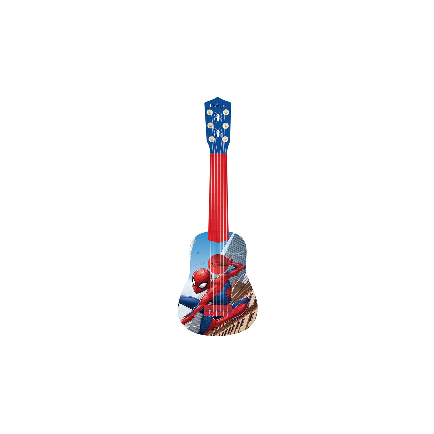 K200SP Marvel Spider-Man Peter Parker My First Guitar, 6 Nylon Strings, 53 cm - Image 3
