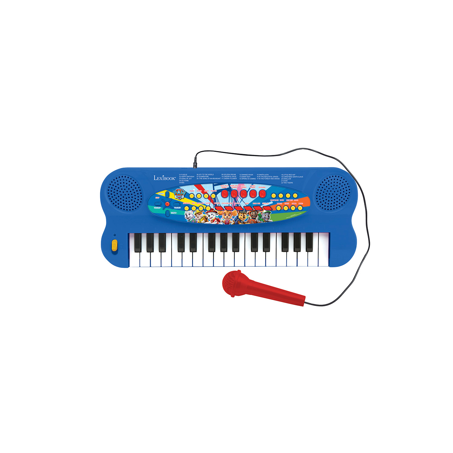 Lexibook, Paw Patrol Keyboard, K703PA | 32 keys, Microphone included, Educational keyboard - Image 3