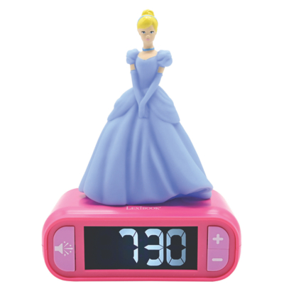 LEXIBOOK RL800DP Nightlight Alarm Clock - Disney Princess