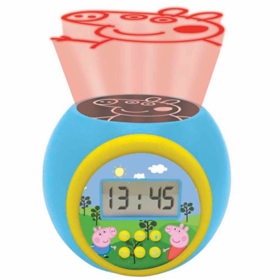 Peppa Pig Childrens Projector Clock With Timer, none