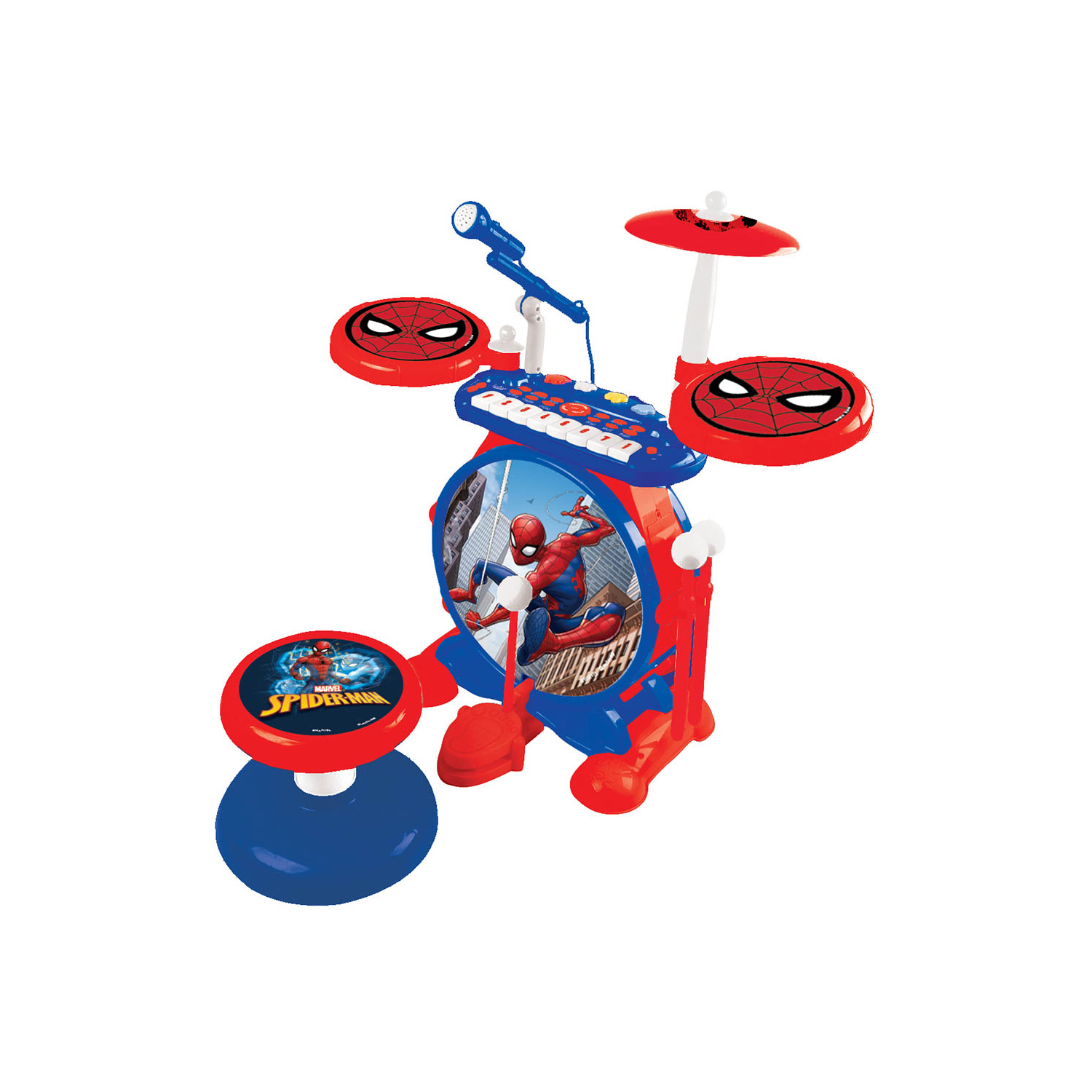 Lexibook Multi K610sp Spider-Man Electronic Drums Set