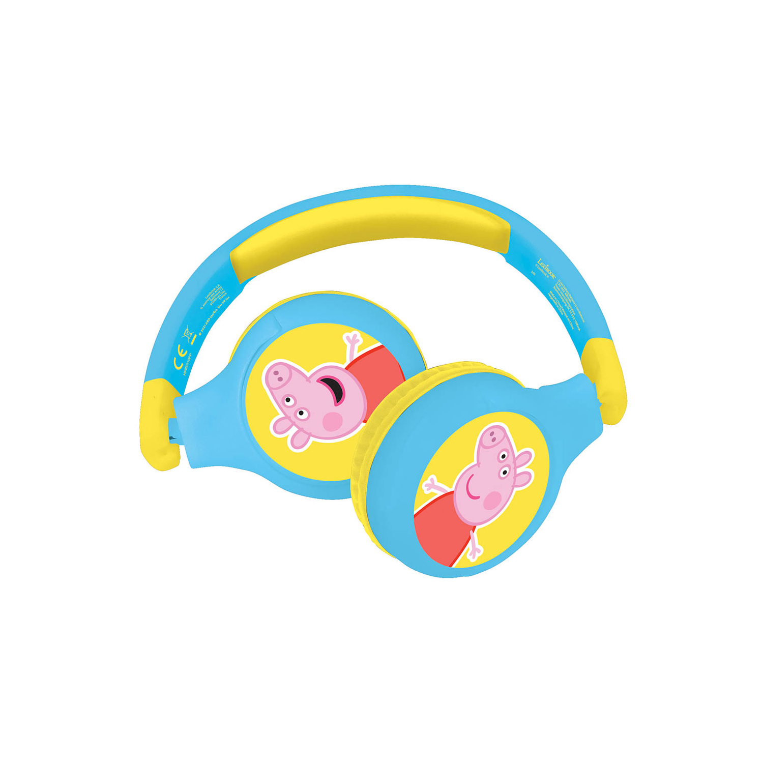 Lexibook 2-In-1 Peppa Pig Bluetooth Headphones | Wireless & Wired 3380743093079 - Image 6
