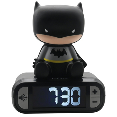 Batman Childrens Clock With Night Light, none