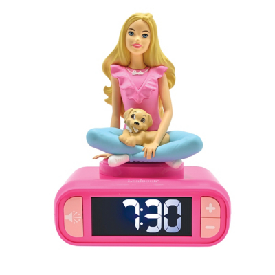 LEXIBOOK RL800BB Nightlight Alarm Clock - Barbie