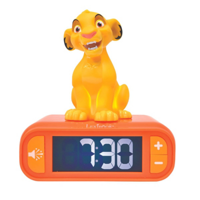 LEXIBOOK Disney Classics Nightlight Alarm Clock - Simba