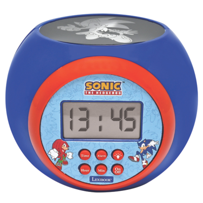 Lexibook RL977SN Sonic Childrens Projector Clock