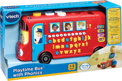 vtech playtime bus asda