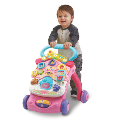 vtech baby walker pink