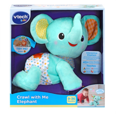 Vtech Baby Crawl With Me Elephant 