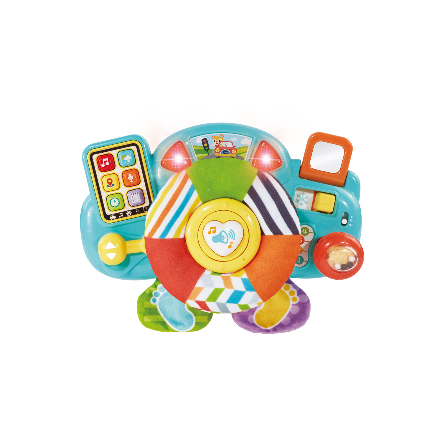 VTech Beep Beep Baby Driver Toy - Kids - Image 7