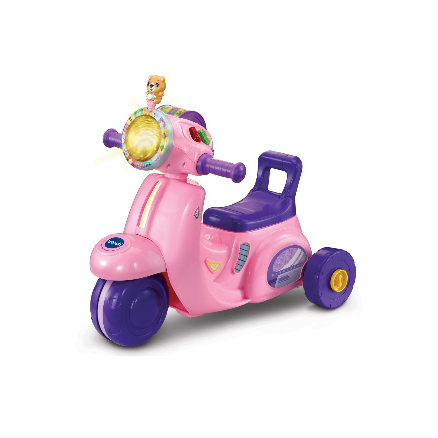 Vtech Baby 2-In-1 Ride & Balance Scooter Pink - Image 5