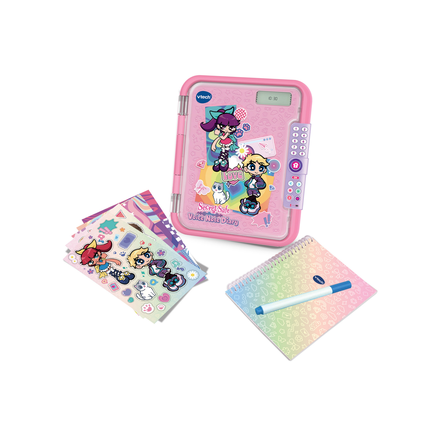 Vtec Black/White Vtech Secret Safe Voice Note Diary