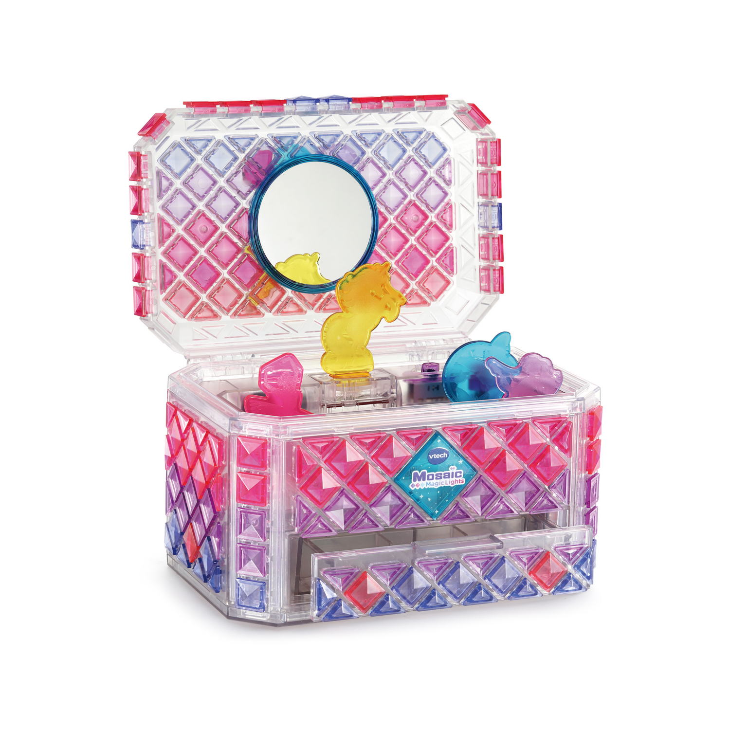 Vtec Multi Vtech Mosaic Magic Lights Jewellery Box