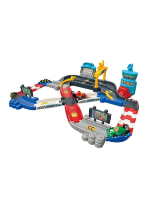 スポーツトイ・アクショントイ Turning Point - One Way Ticket Grade5 Vtech Toot-Toot Drivers V Racers Race Track | Toys & Character