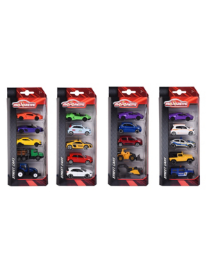 Majorette 5-Car Pack Assortment Toys Character George at ASDA