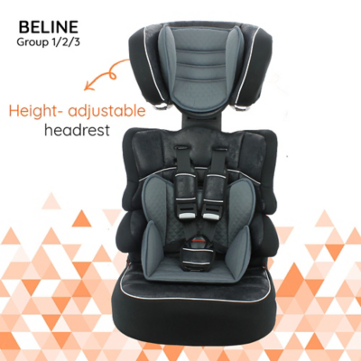 asda zebra car seat