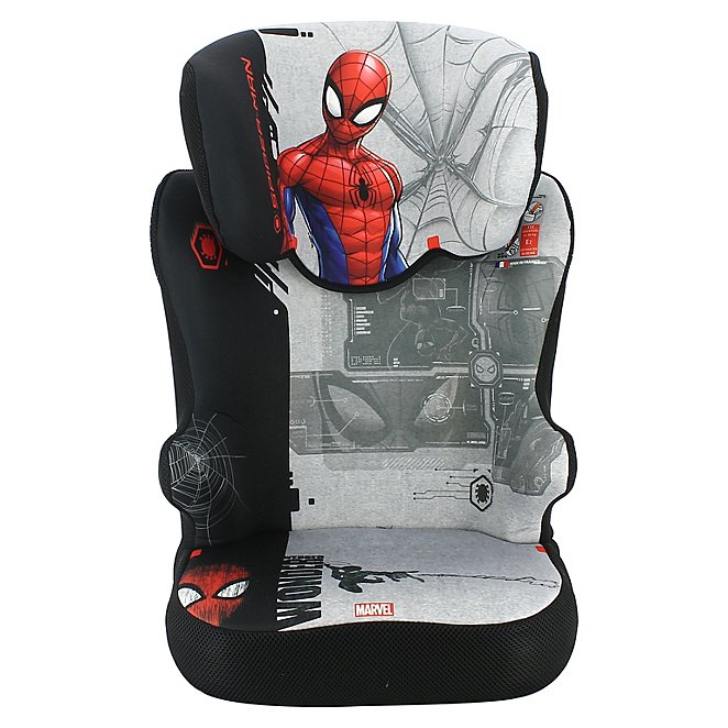 Marvel Spiderman Starter 15 36kg Car Seat Baby George At Asda - Spiderman Car Seat Covers