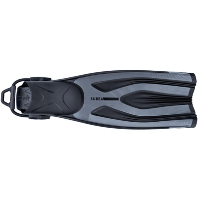 Decathlon Diving fins adjustable OH 500 power grey
