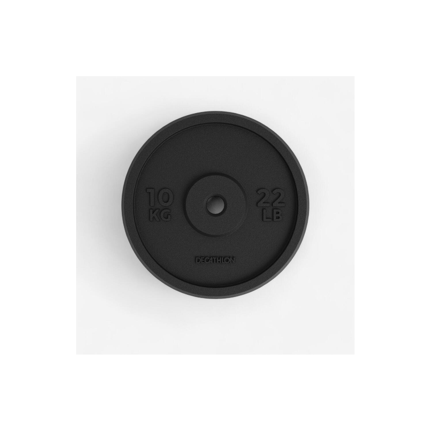 Cat Black Decathlon Cast Iron Weight 10Kg Training Disc