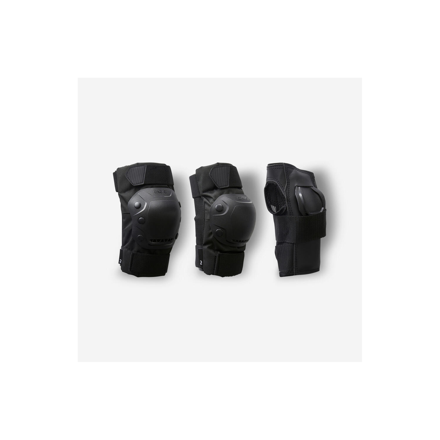 Cat Black Decathlon 500 Adult 2X3 Piece Inline Skate Protection Set