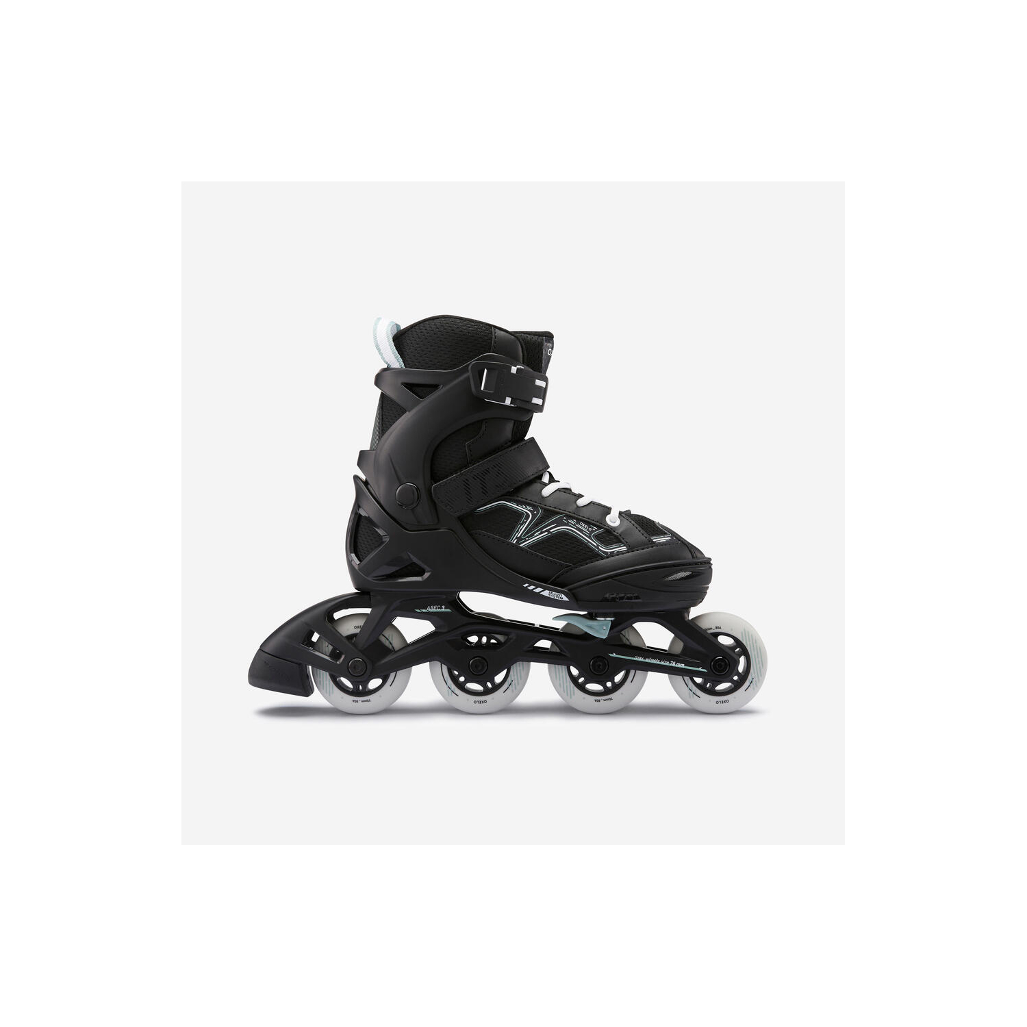 Cat Black Decathlon Kids Inline Skate Fit3