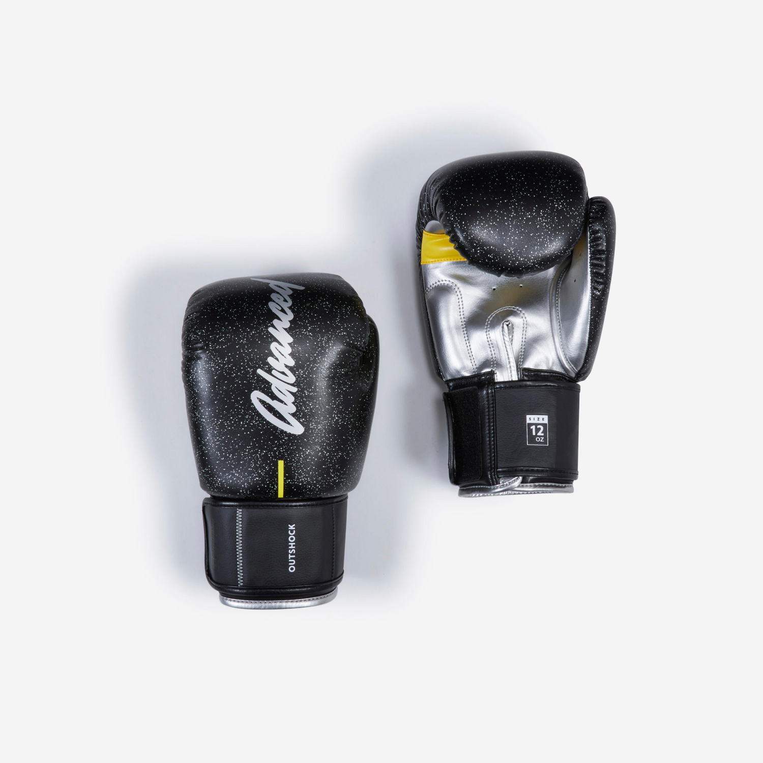 Cat Black Decathlon Kickboxing/Muay Thai Gloves 500
