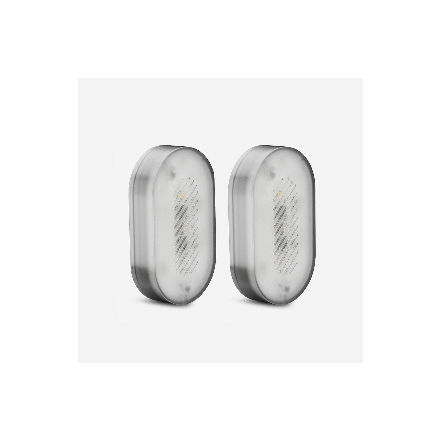 Cat Clear Decathlon Sl510 Twin-Pack Clip Bike Lights