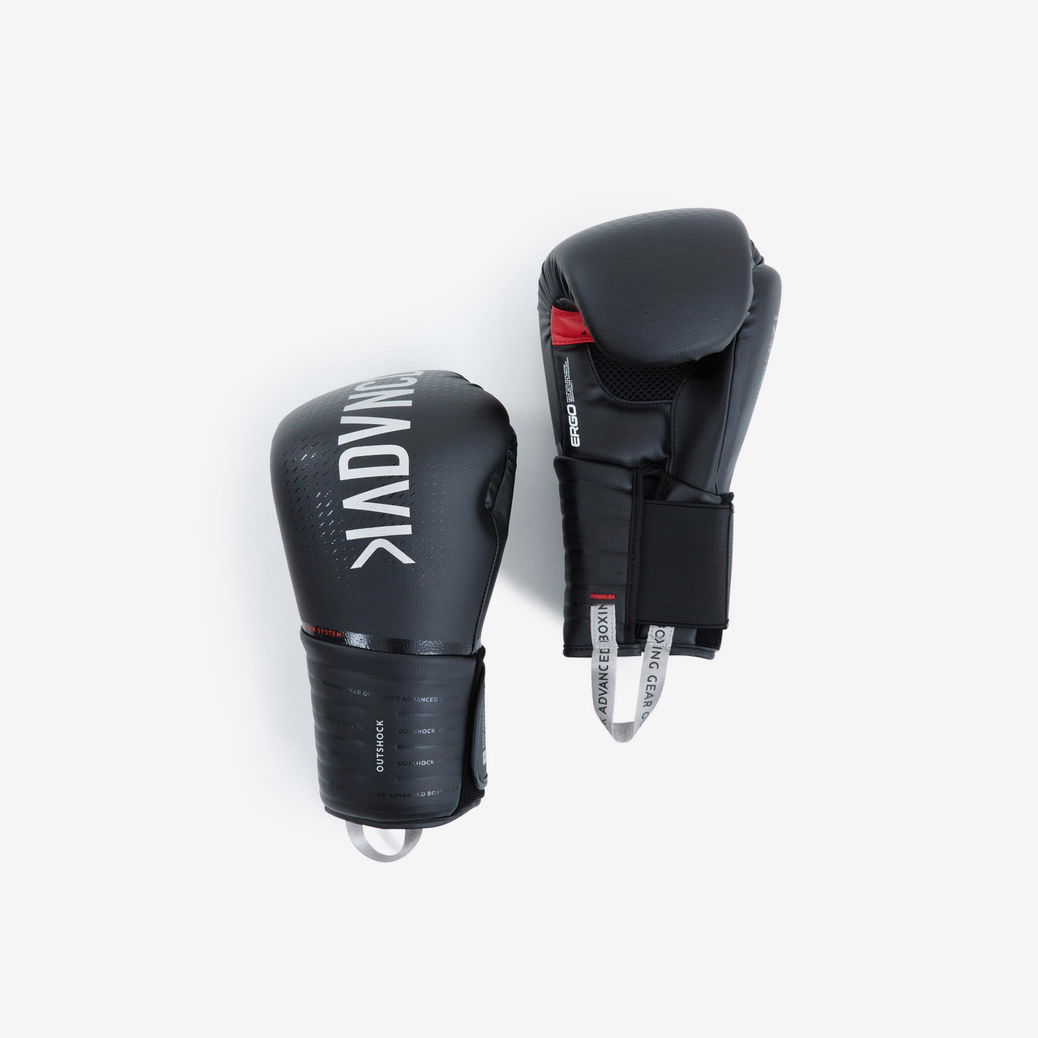 Cat Black Decathlon Boxing Gloves 500