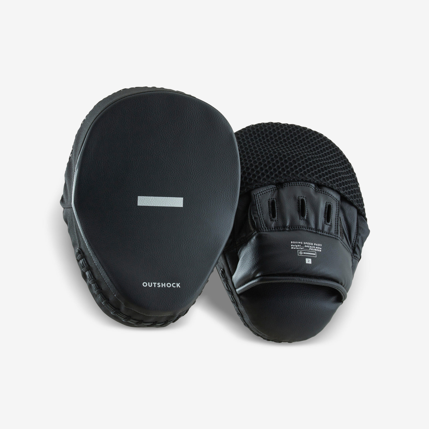 Cat Black Decathlon Boxing Speed Punching Mitts