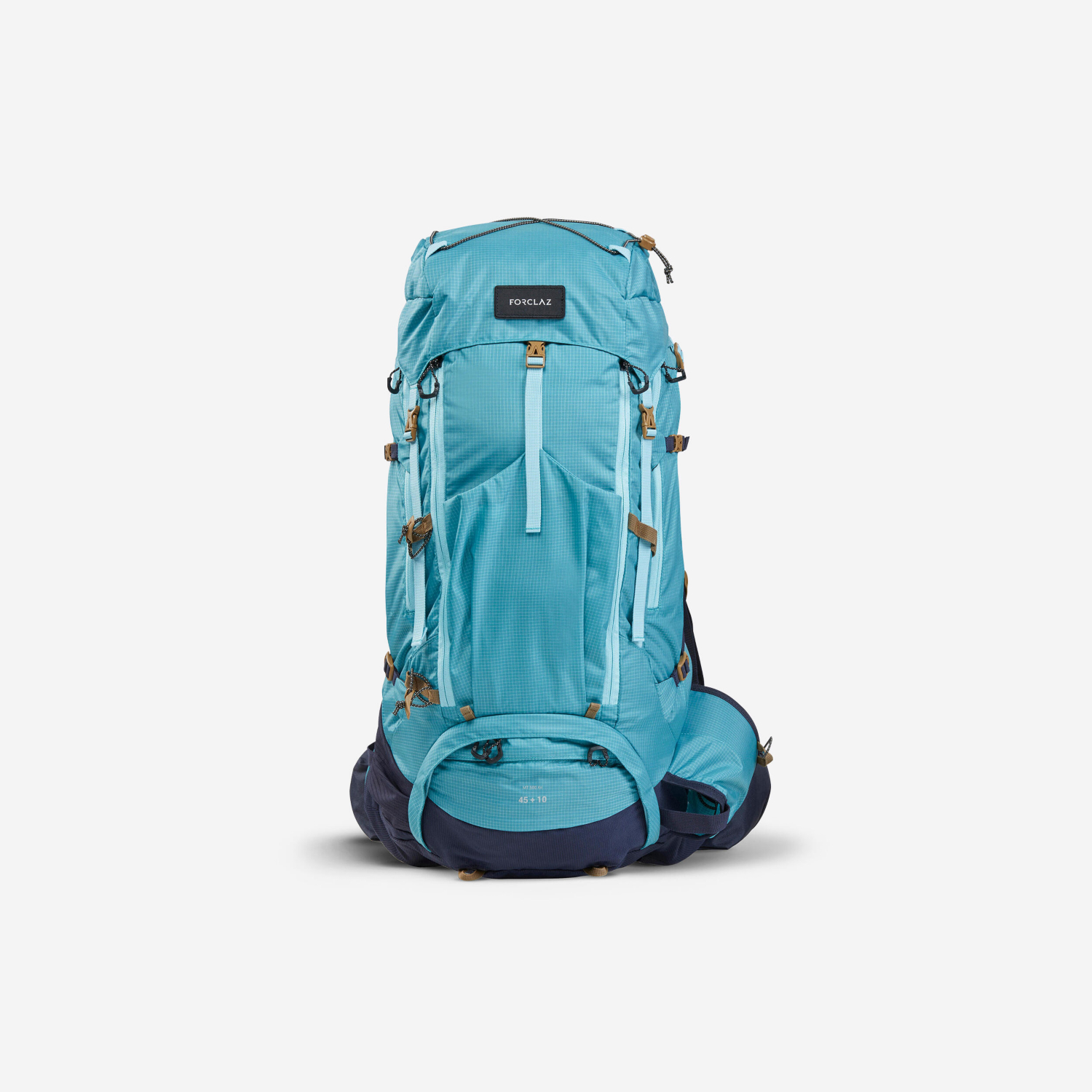 Cat Blue Decathlon Womens Trekking Backpack 45+10L - Mt500 Air