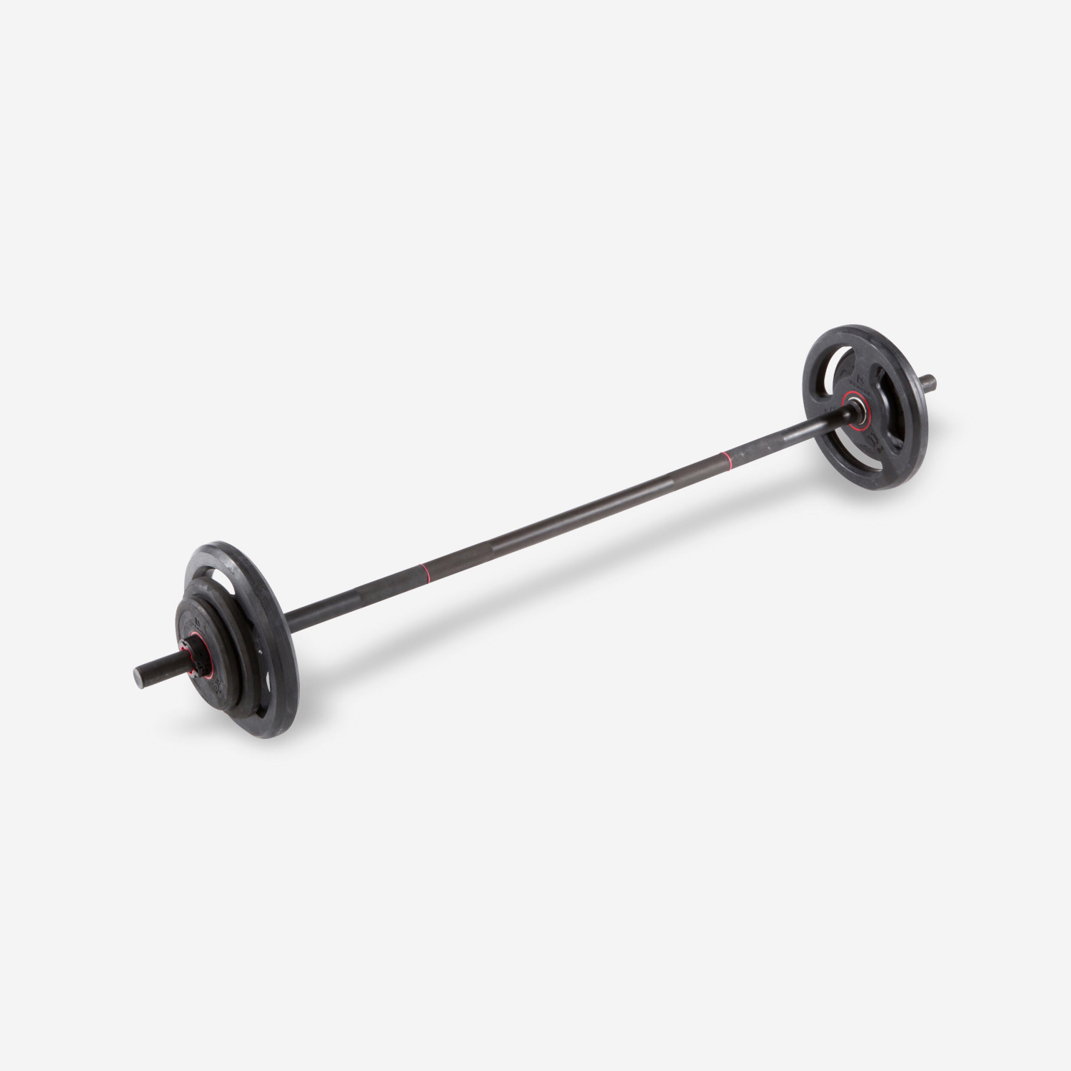 Cat Black Decathlon 20 Kg Pump Kit With Bar And Weights 1.3 M 28 Mm