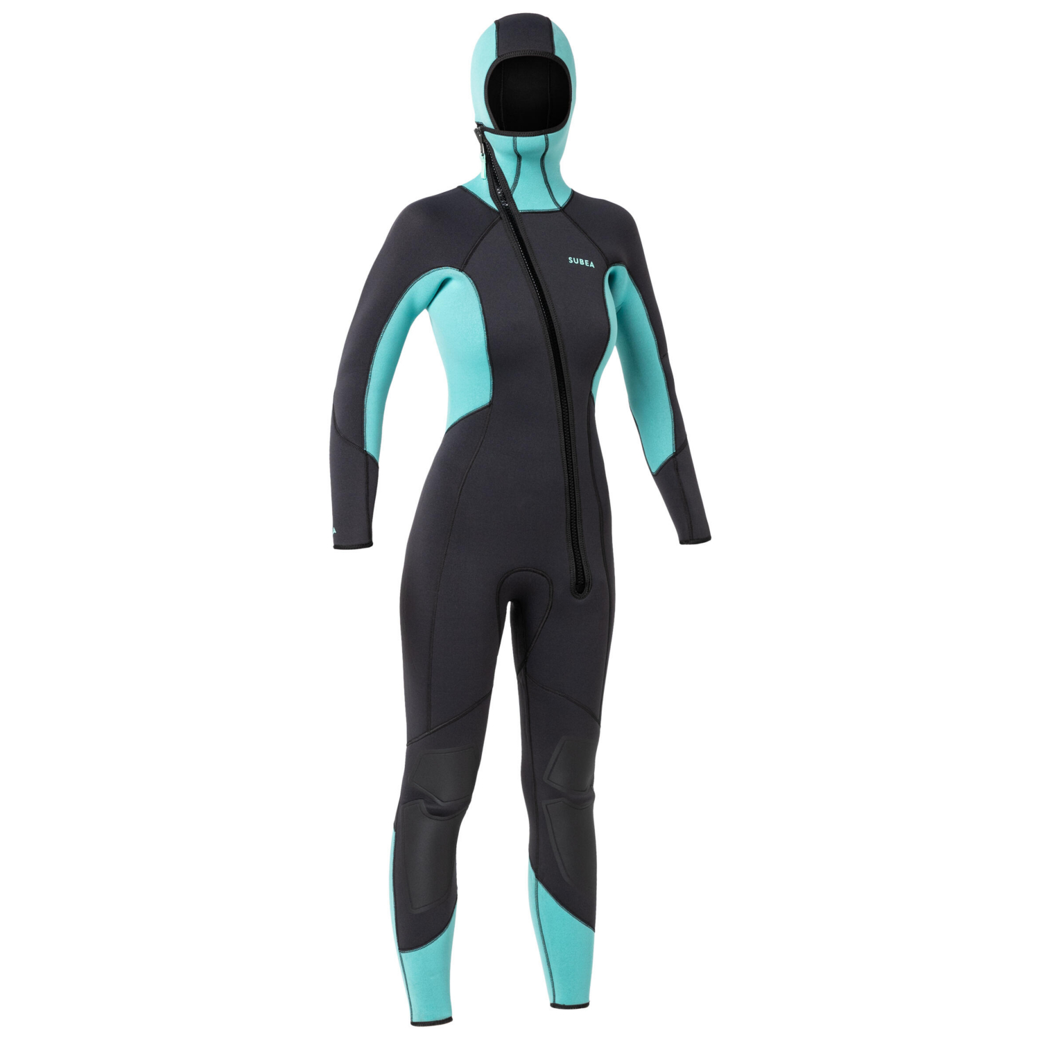 Cat Black Decathlon Scd Women's Diving Neoprene Wetsuit