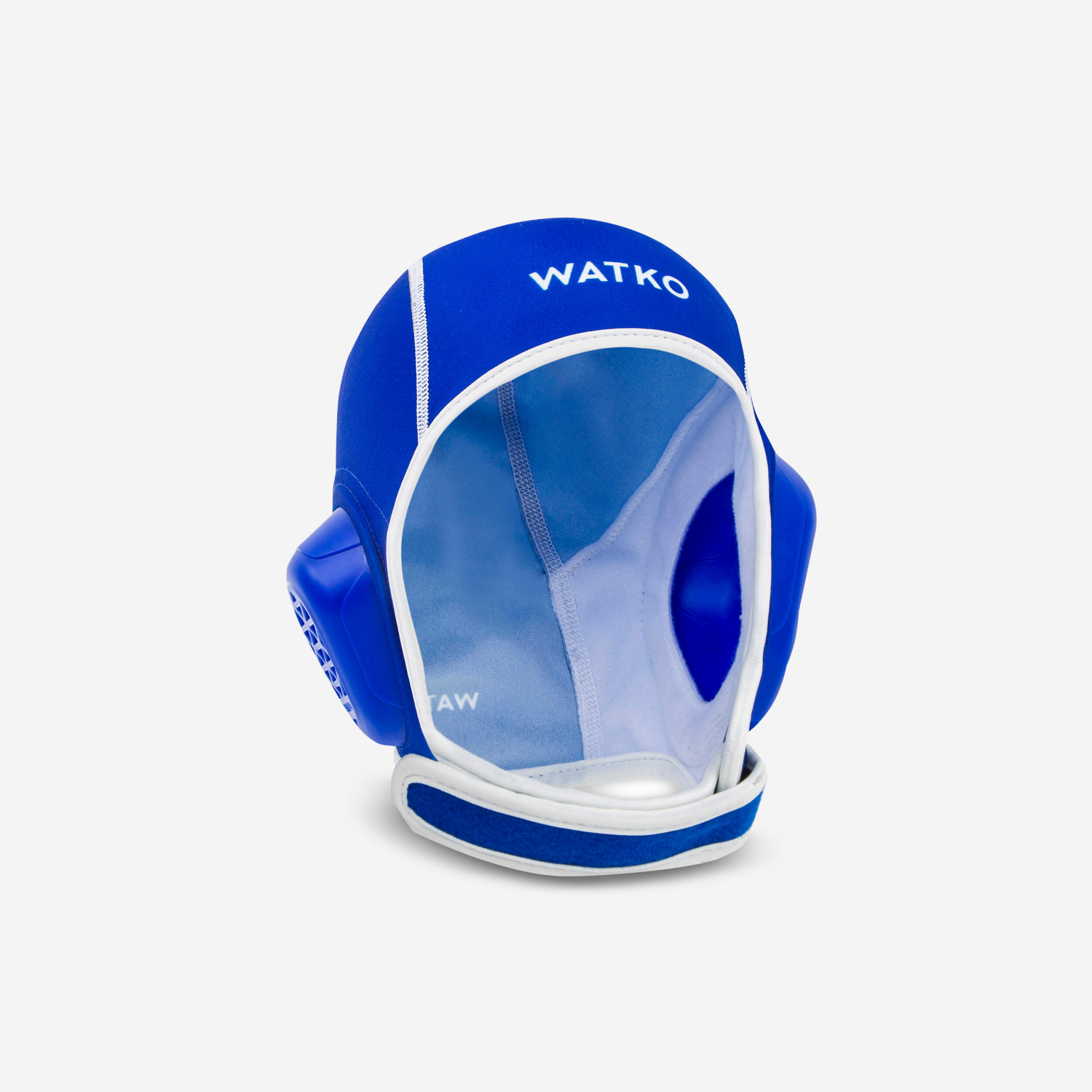 Cat Blue Decathlon Junior Easyplay Water Polo Cap With Rip Tabs