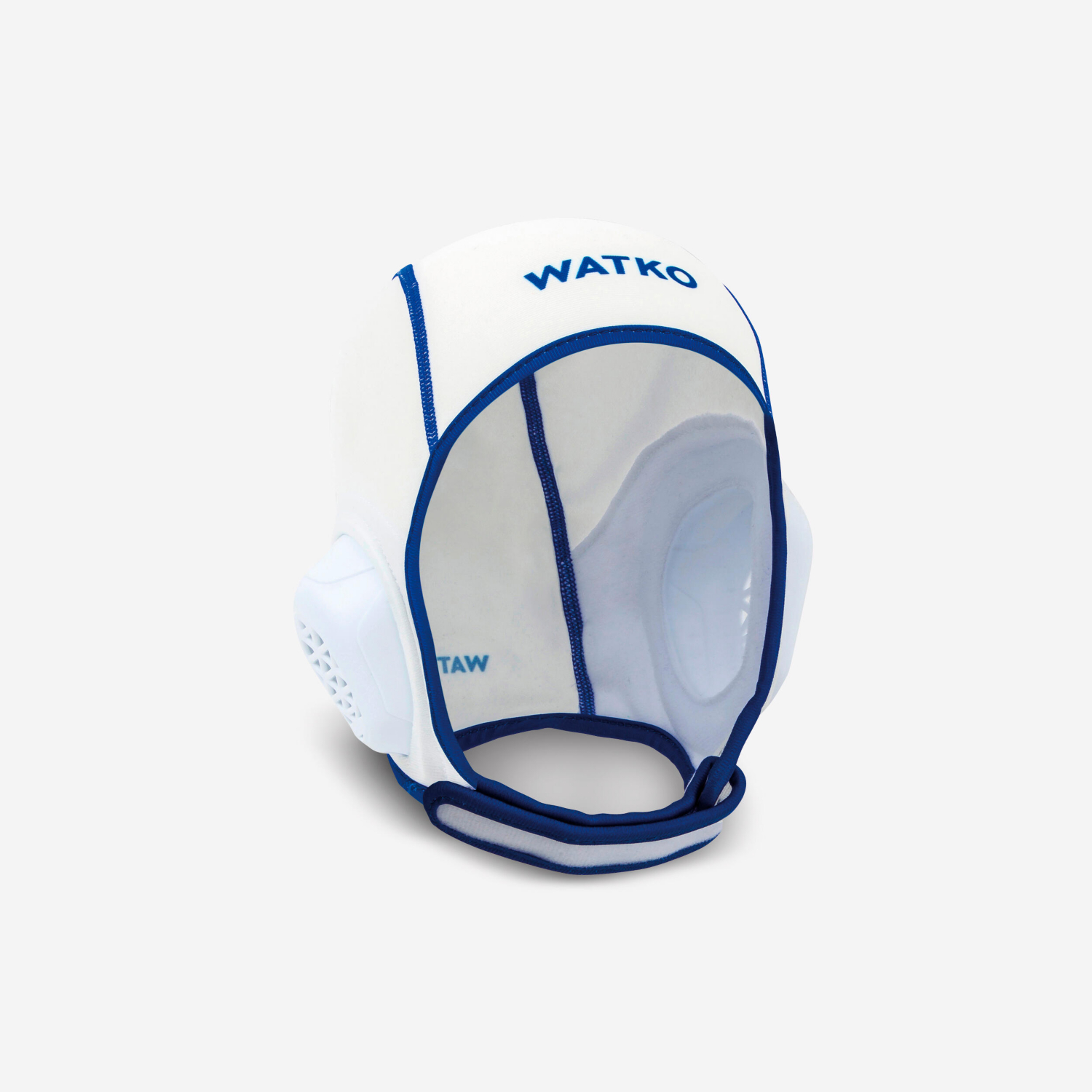 Cat White Decathlon Junior Easyplay Water Polo Cap With Rip Tabs