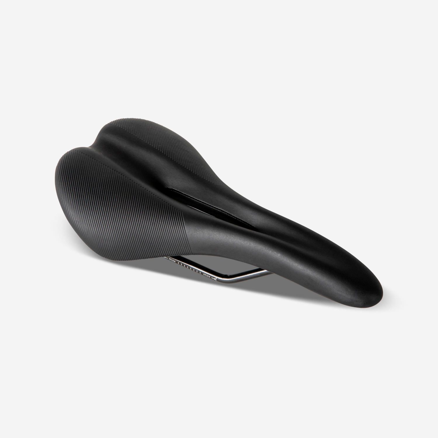 Cat Black Decathlon Road Bike Gravel Saddle