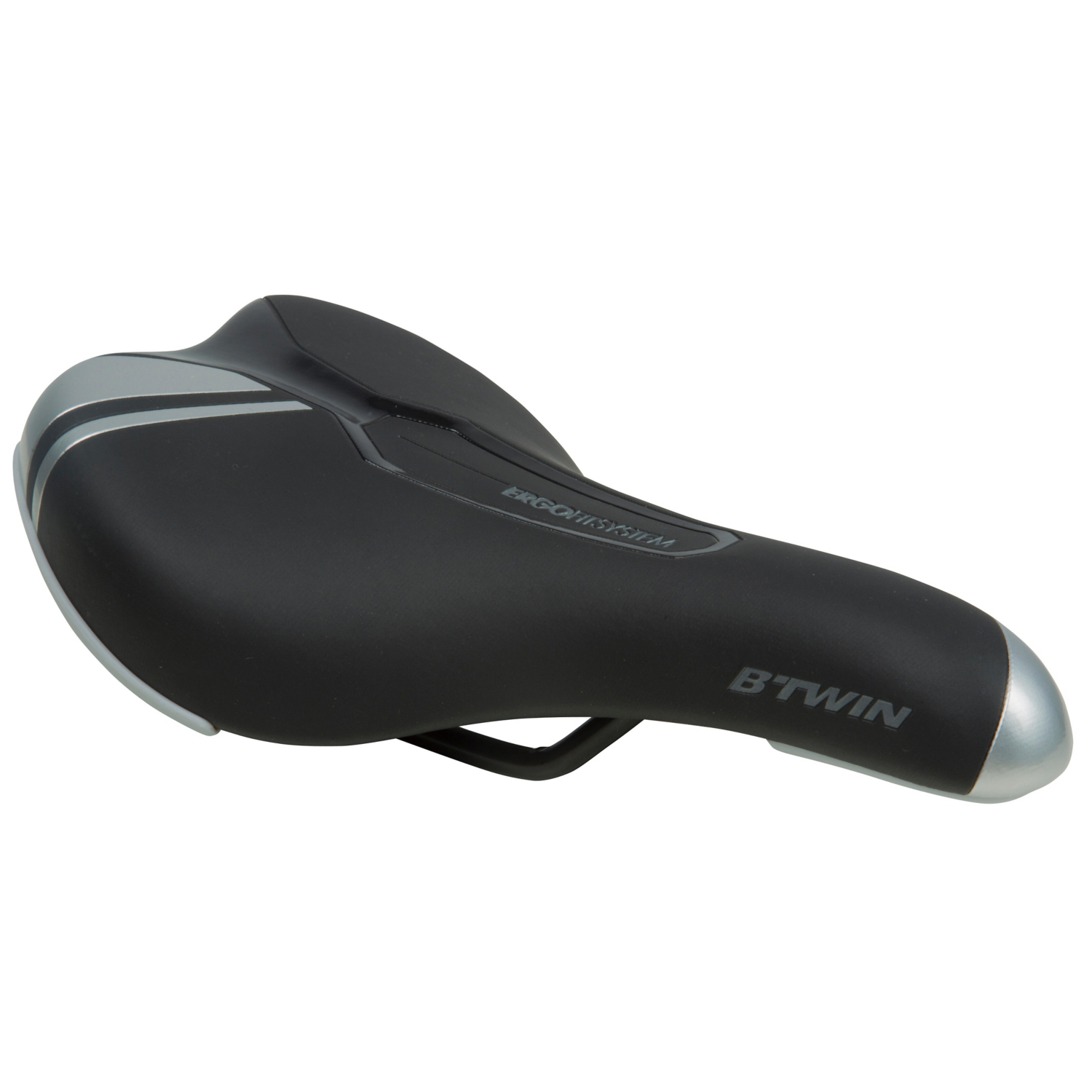 Cat Black Decathlon Kids 20-24 Inch 60° Bike Saddle