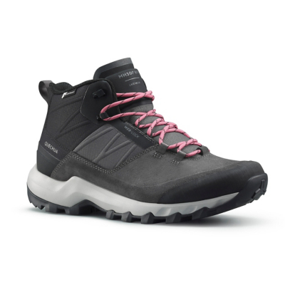George Decathlon MH500 Women's Waterproof Walking Shoes - Grey