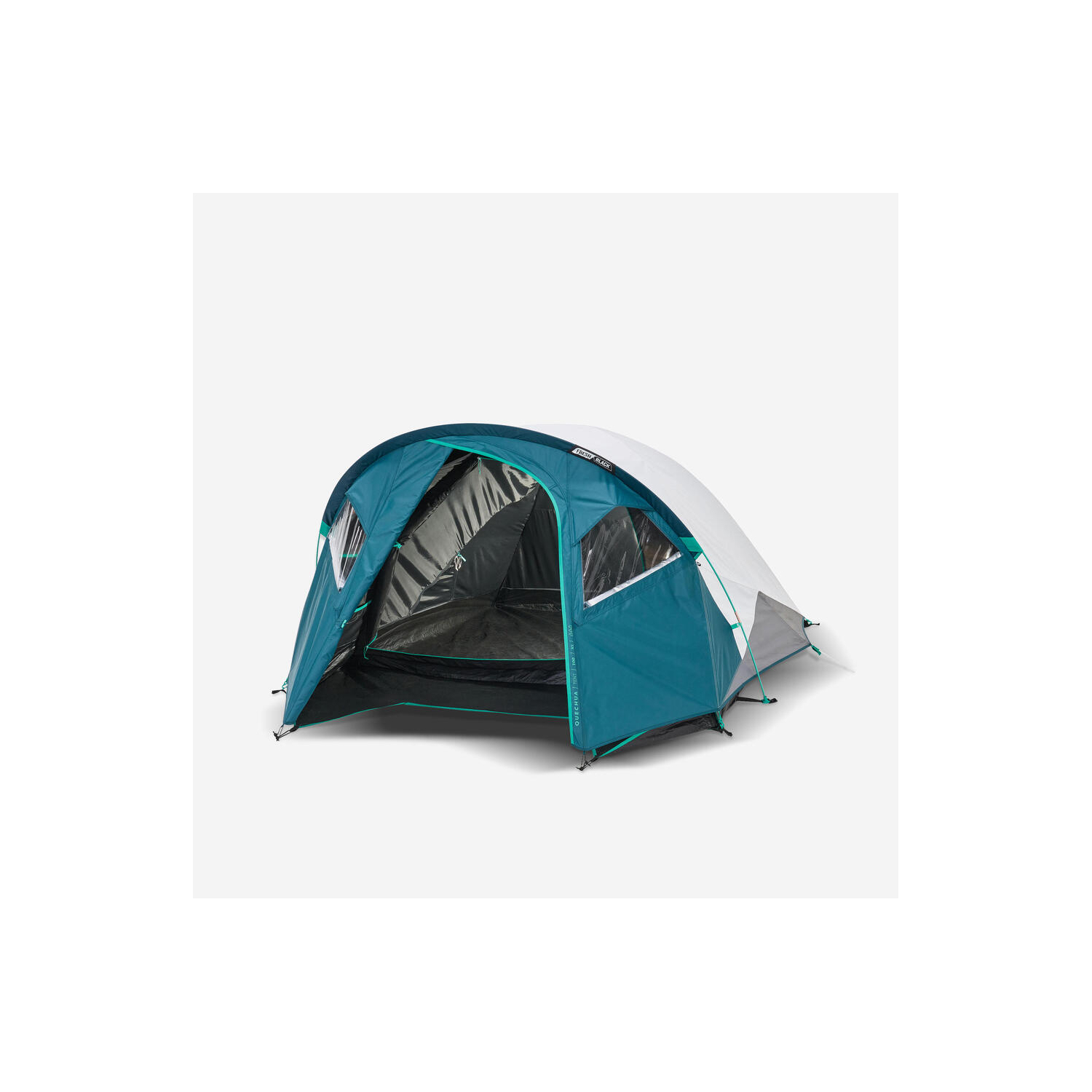 Cat Blue Decathlon Mh100 Camping Tent Xl 3 Person