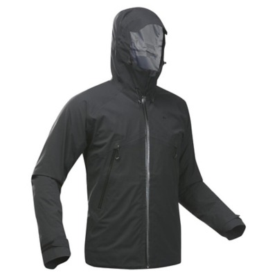 George Decathlon MH500 Mens Hiking Lightweight Waterproof Jacket - Black