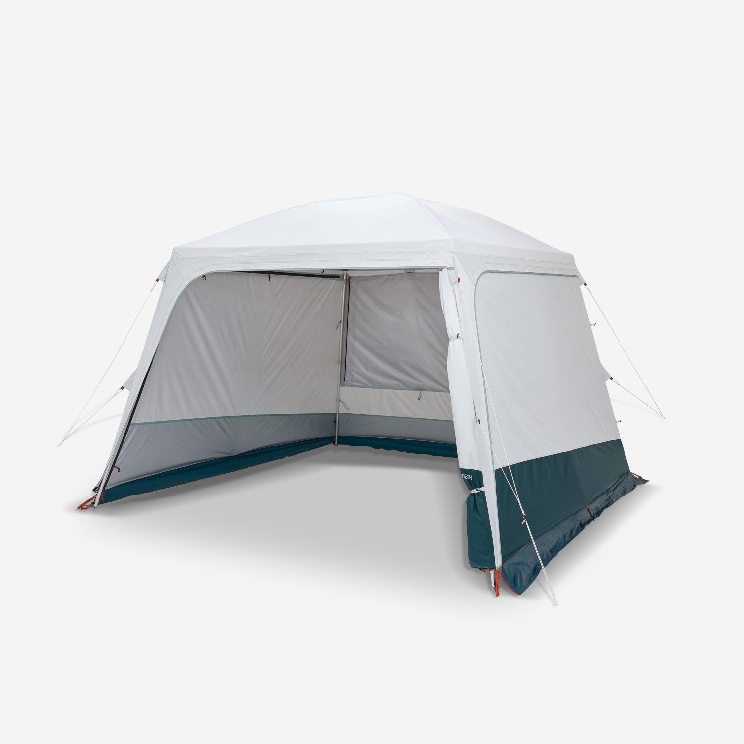 Cat Grey Decathlon Camping Living Room With Poles - 10 Person