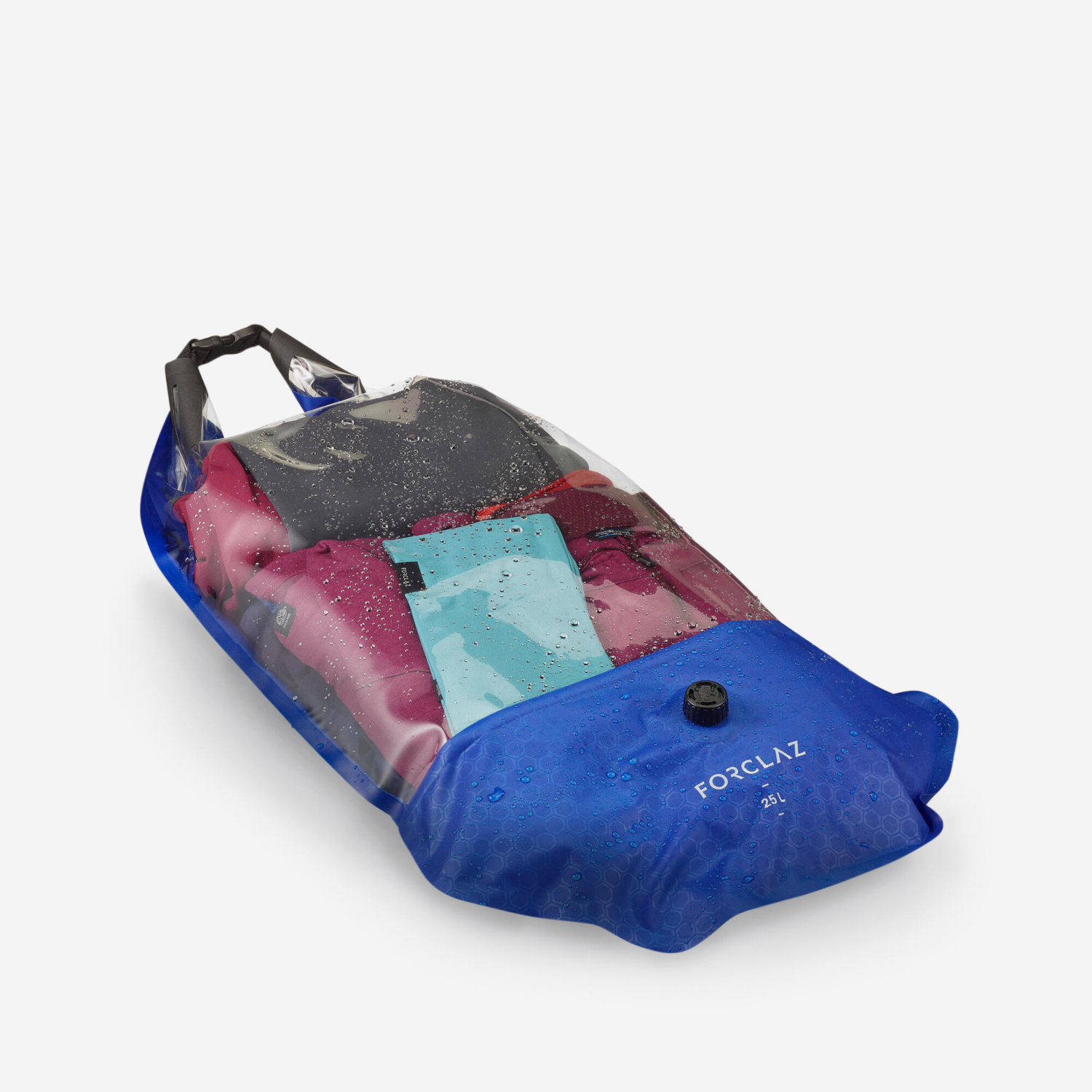 Cat Blue Decathlon Waterproof Compression Bag 25L