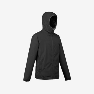 George Decathlon Mens Warm and Waterproof Ski Jacket 100 - Black