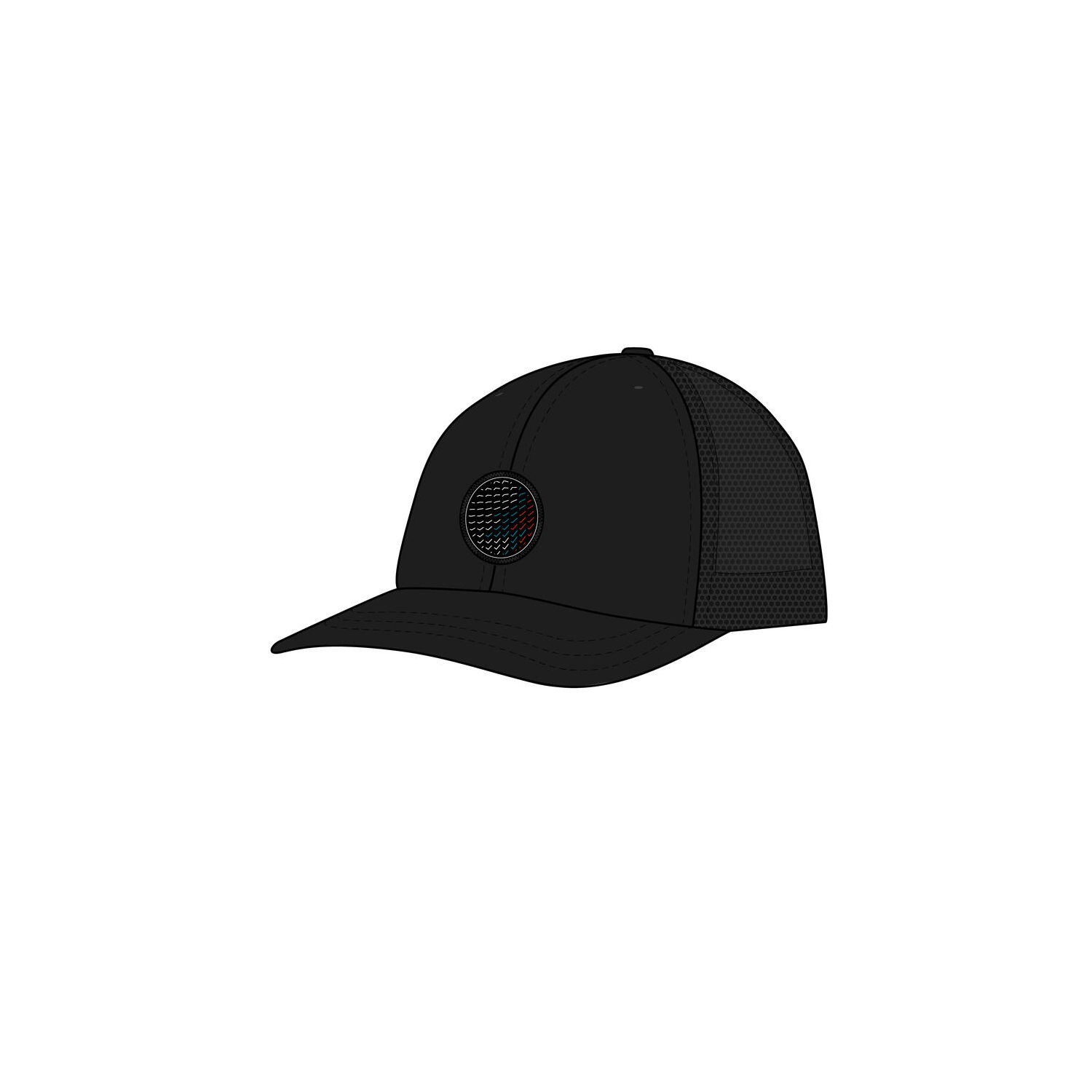 Cat Black Decathlon Adults Sailing Cap 500