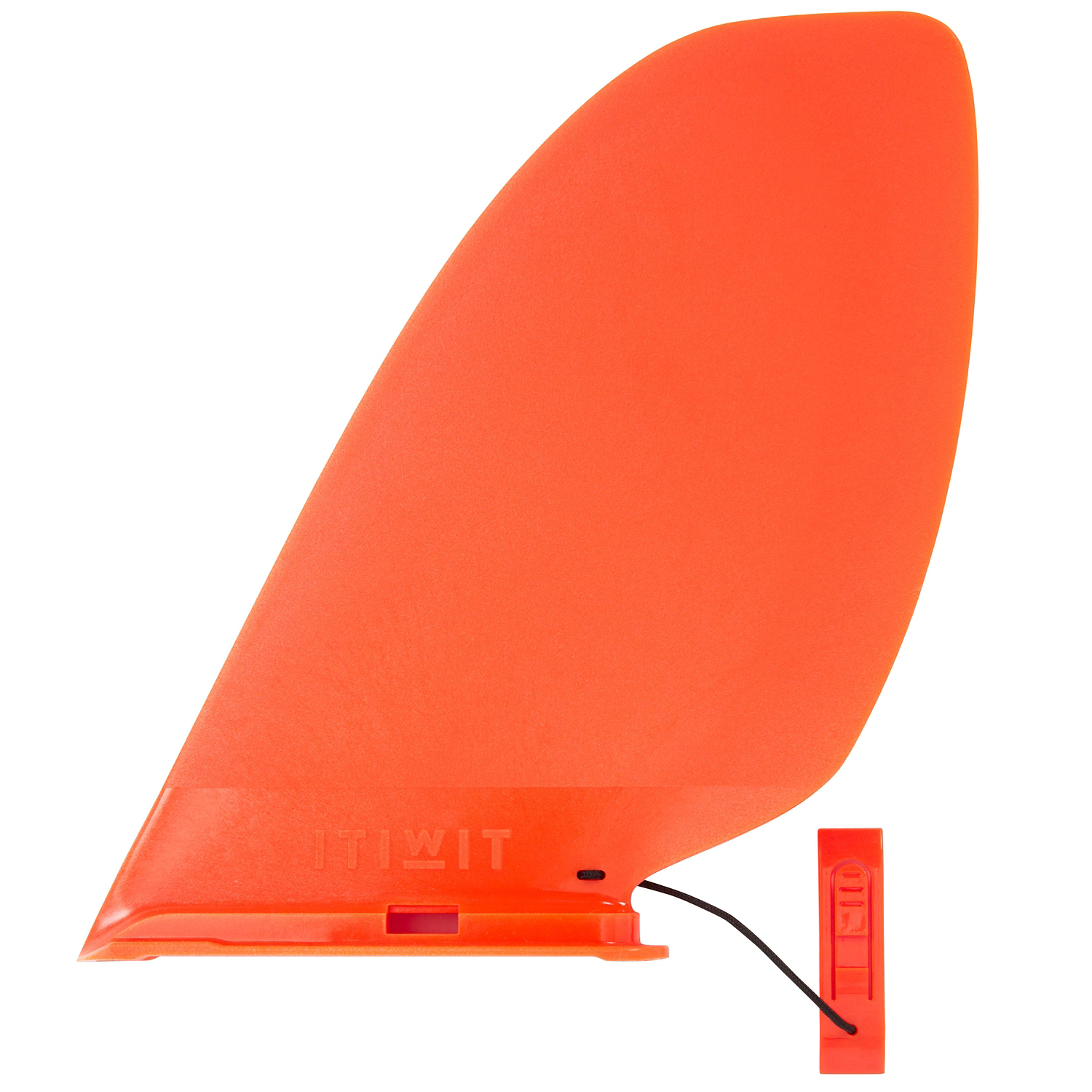 Cat Orange Decathlon Fin For Itiwit Sup