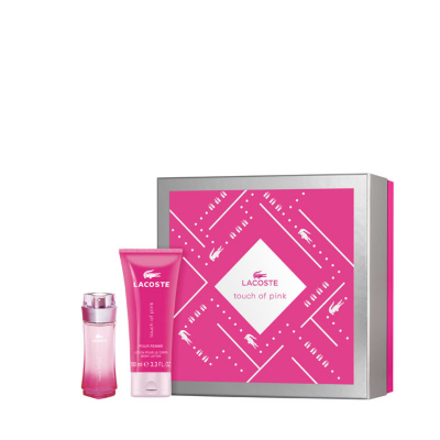 lacoste touch of pink gift set 30ml