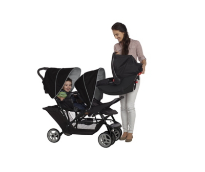 Graco Stadium Duo Tandem Stroller Baby George At Asda