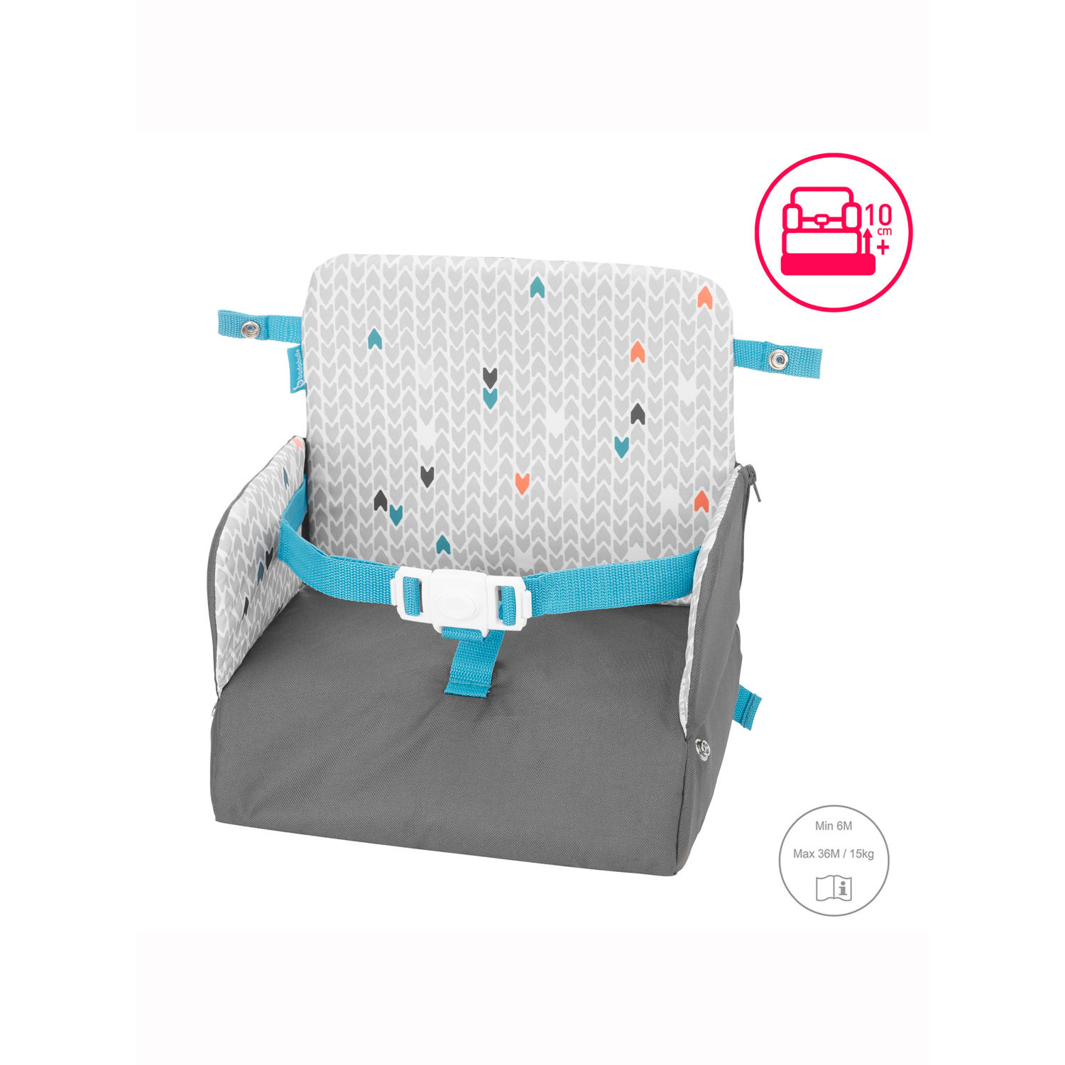 Badabulle Yummy Travel Feeding Booster Seat B009408 - Image 3