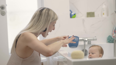 Badabulle Foldable Bath Seat Baby at ASDA