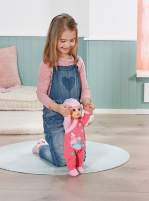 Baby Annabell Emily walk with me 43cm Toys & Character at ASDA